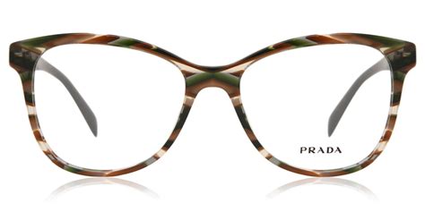 Prada PR 12TV VAO1O1 Eyeglasses in Grey 